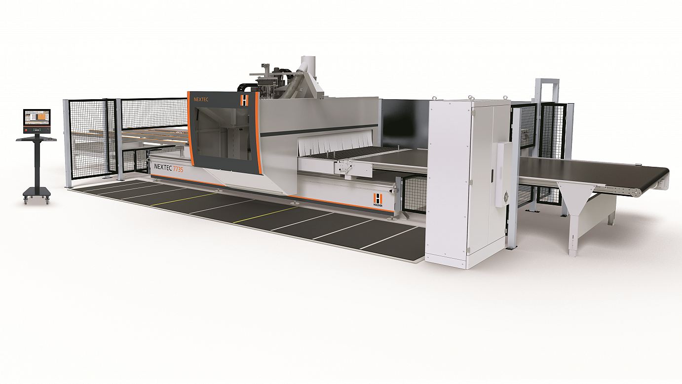 CNC Tehnologia de Nesting HOLZ-HER NEXTEC 7735